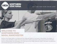 Tablet Screenshot of northernkravmagamanchester.com